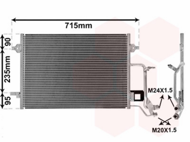 VWZ condenser without drier