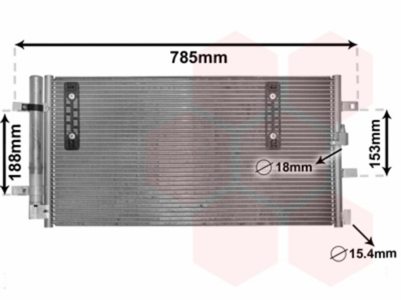 VWZ condenser with drier