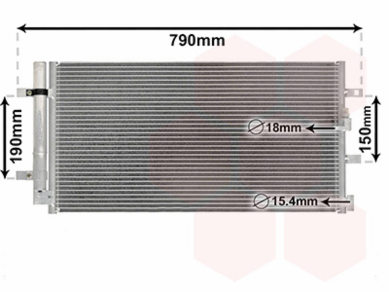VWZ condenser with drier