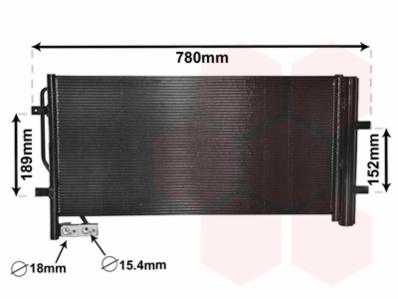 VWZ condenser with drier