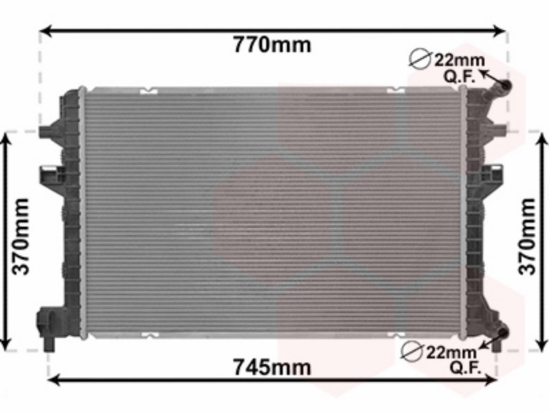 Vwz auxiliary cooler