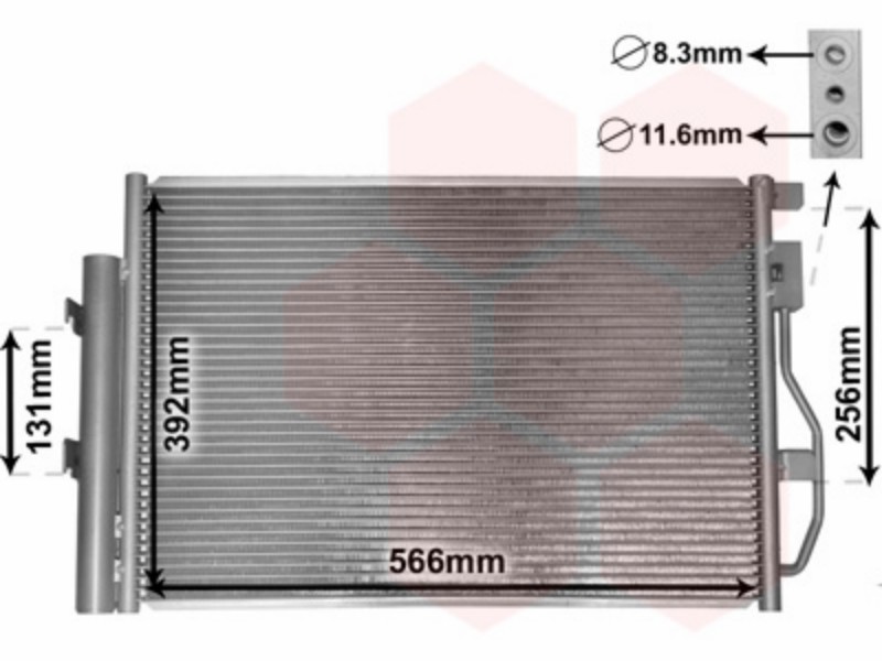 VWZ condenser with drier