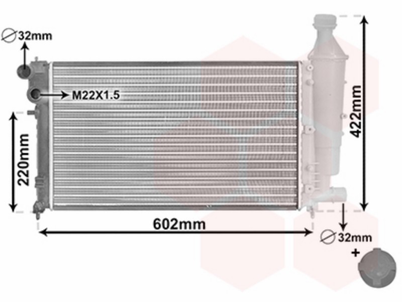 VWZ radiator