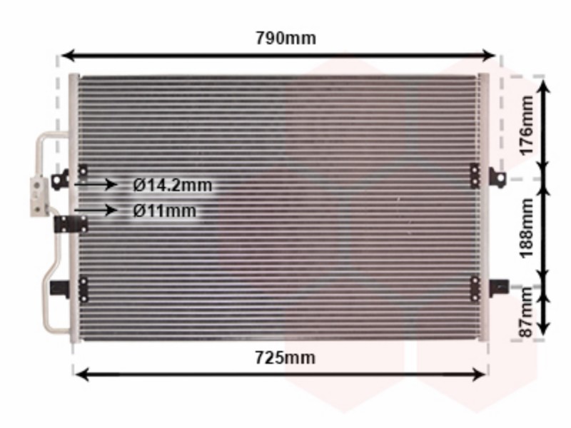 VWZ condenser without drier