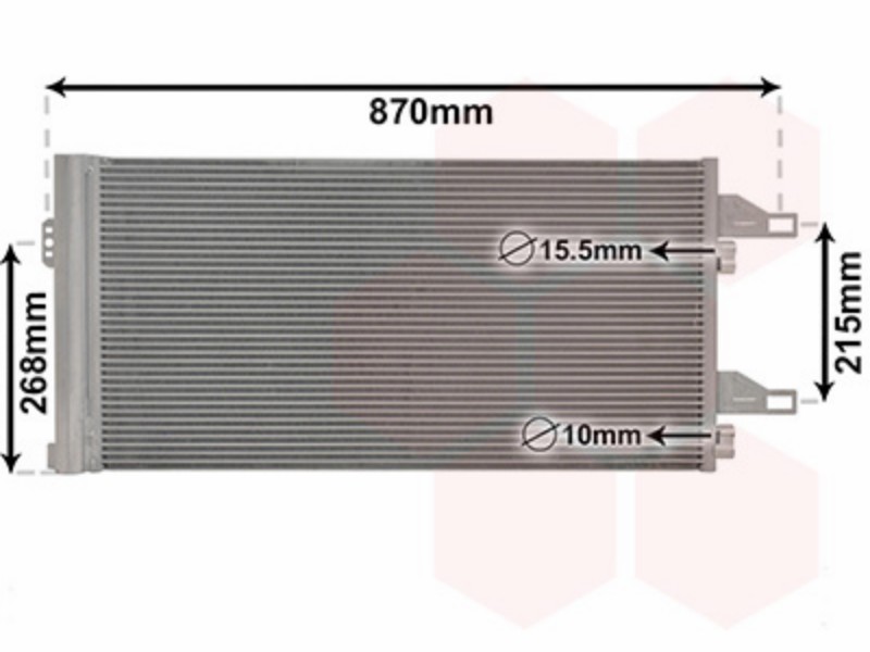VWZ condenser with drier