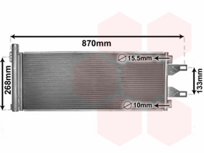VWZ condenser with drier