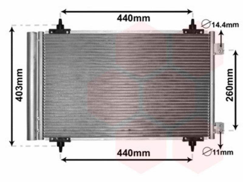 Condenser with dryer