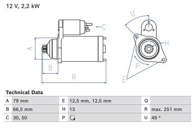 Starter motor