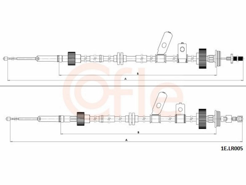 Electric puller brake cables
