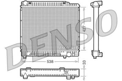 DENSO DRM17050 / Radiatore, Raffreddamento motore