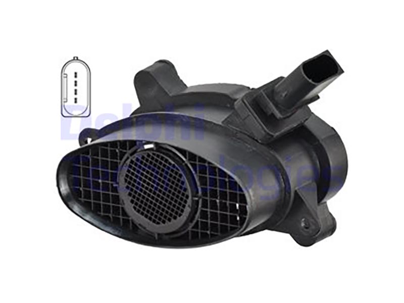 Air mass meter - complete sensor