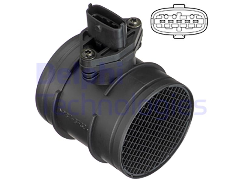 Air mass meter - complete sensor