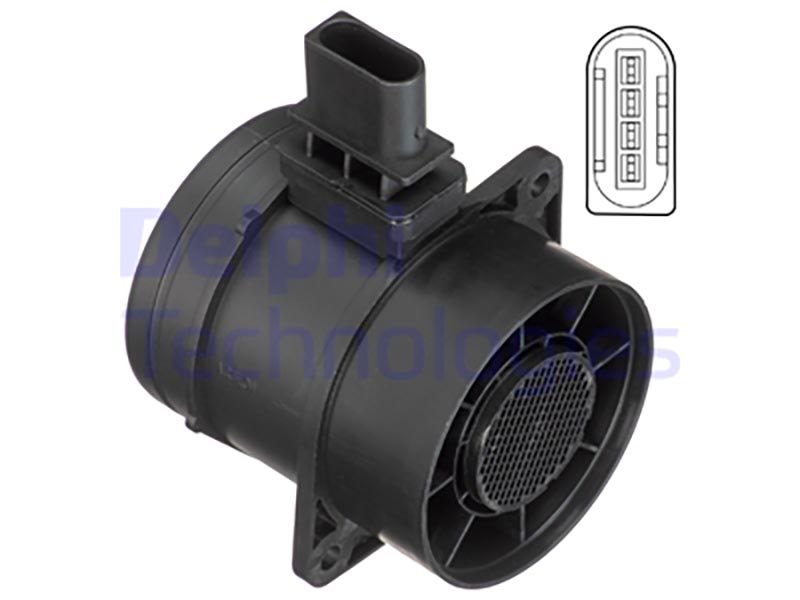 Air mass meter - complete sensor