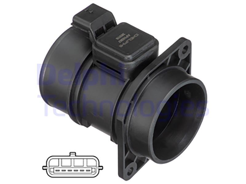 Air mass meter - complete sensor