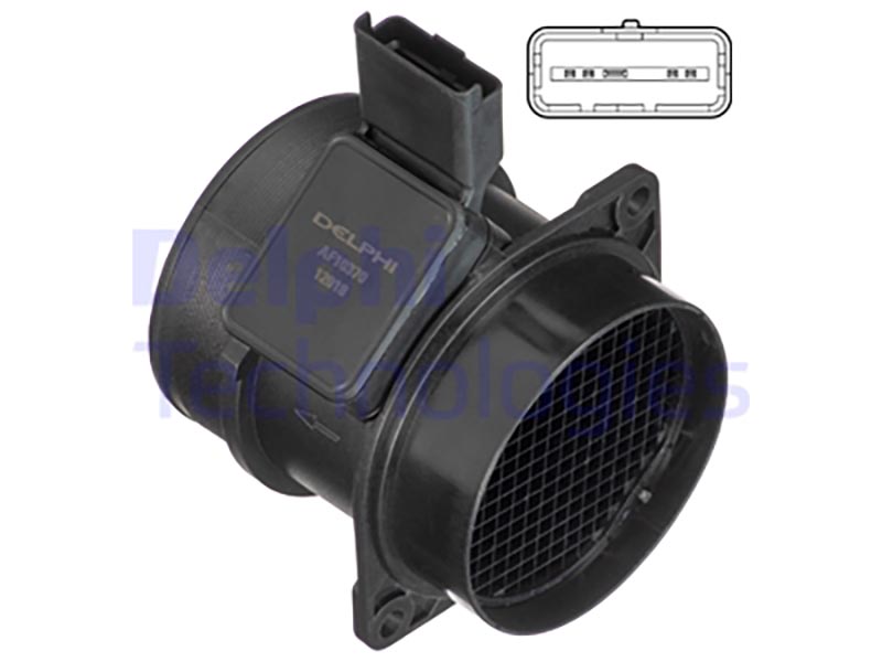 Air mass meter - complete sensor