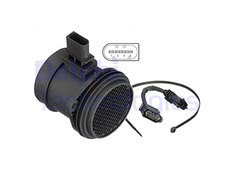 Air mass meter - complete sensor