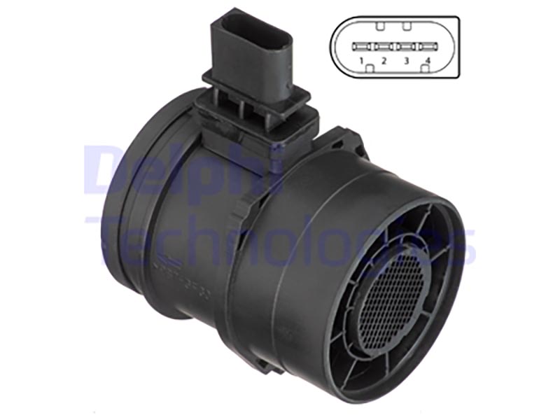 Air mass meter - complete sensor