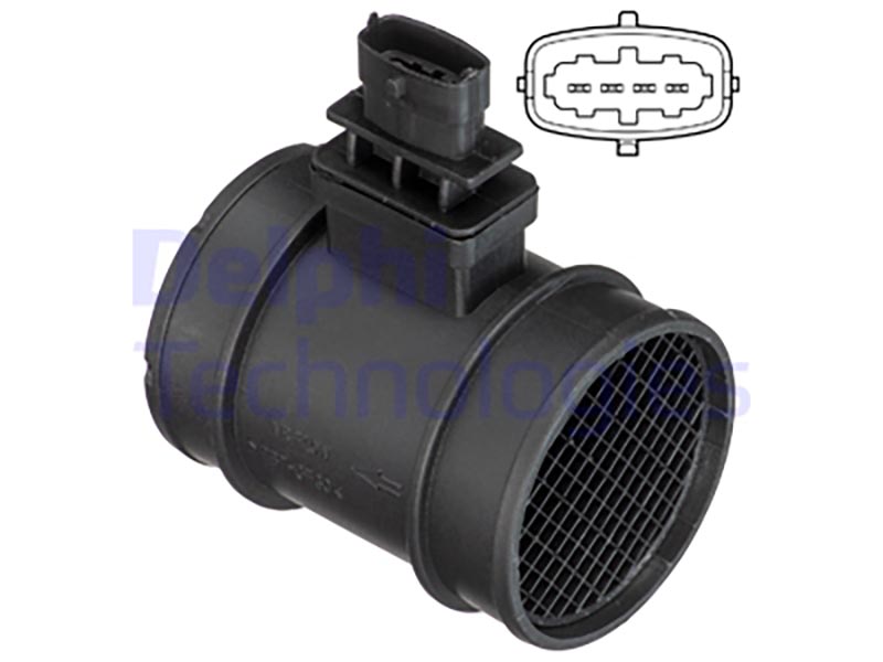 Air mass meter - complete sensor