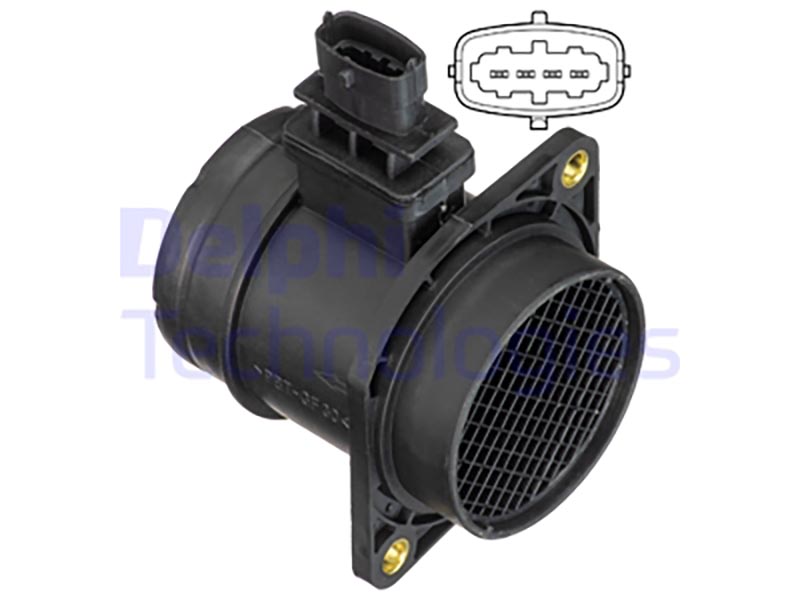 Air mass meter - complete sensor