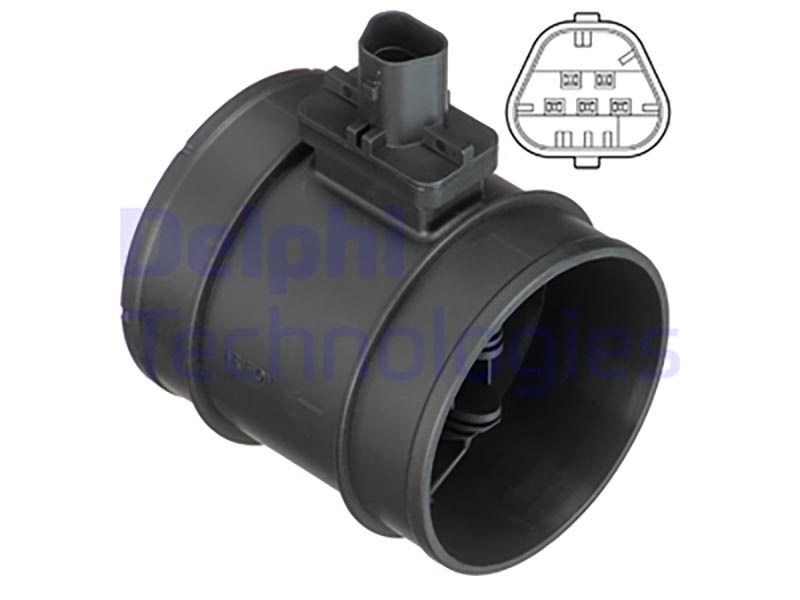 Air mass meter - complete sensor