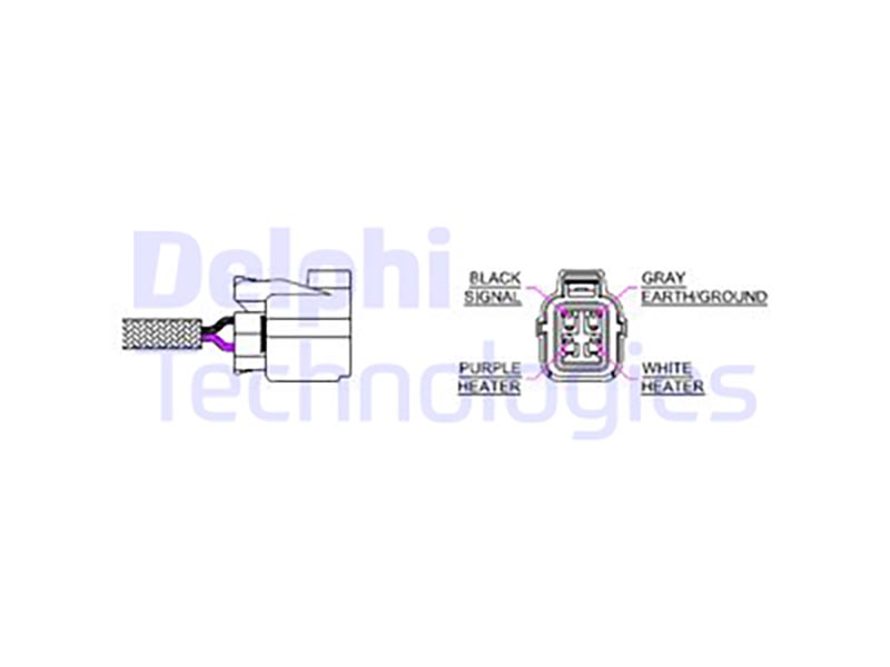 Delphi ES20215-12B1 / sonda lambda