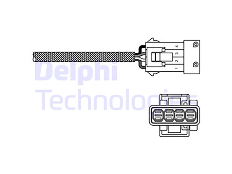Delphi ES20255-12B1 / sonda lambda