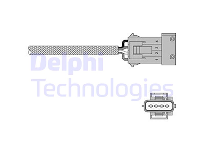 Delphi ES20258-12B1 / sonda lambda
