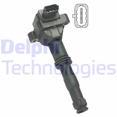 DELPHI GN10504-12B1 / Bobina d'accensione