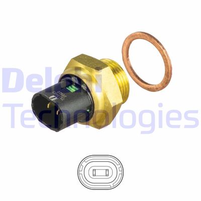 DELPHI TS10483 / Sensore, Temperatura refrigerante