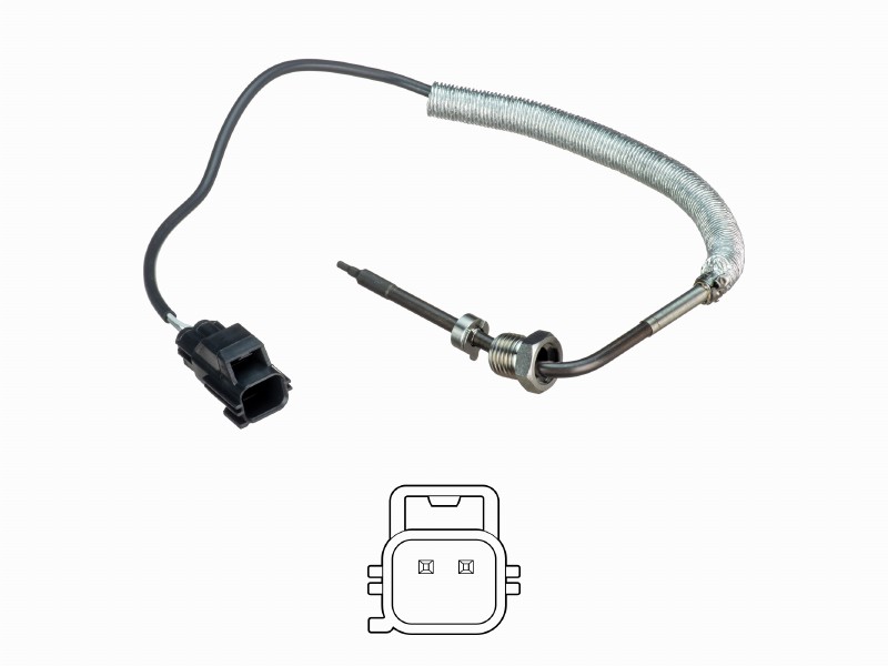 Exhaust gas temperature sensor