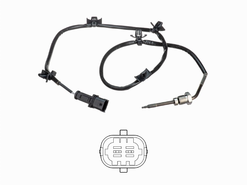 Exhaust gas temperature sensor