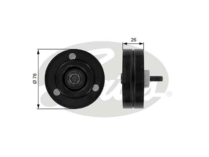 DriveAlign Idler Pulley
