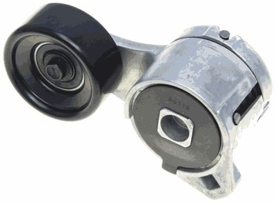 V-ribbed belt tensioner
