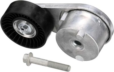 V-ribbed belt tensioner
