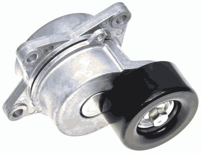 V-ribbed belt tensioner