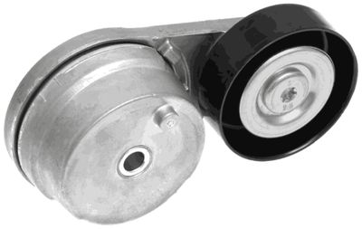 V-ribbed belt tensioner