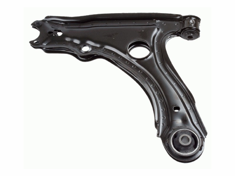 Control arm, wheel suspension
