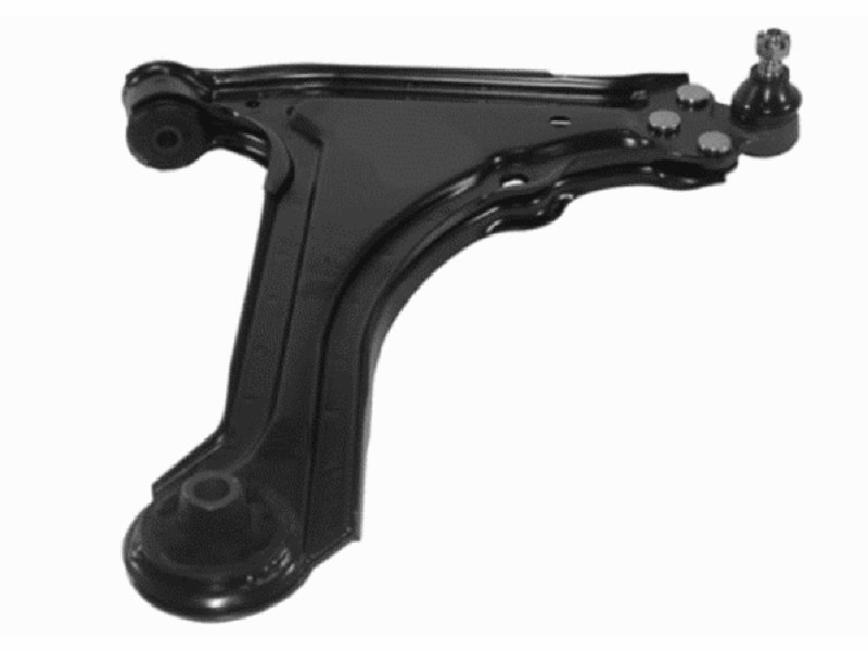 Control arm, wheel suspension