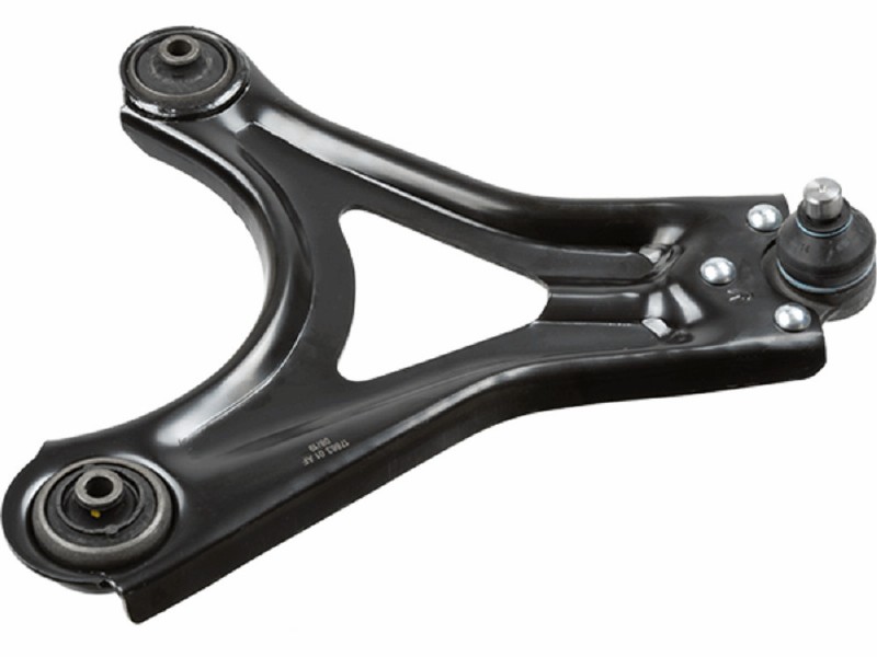 Control arm, wheel suspension
