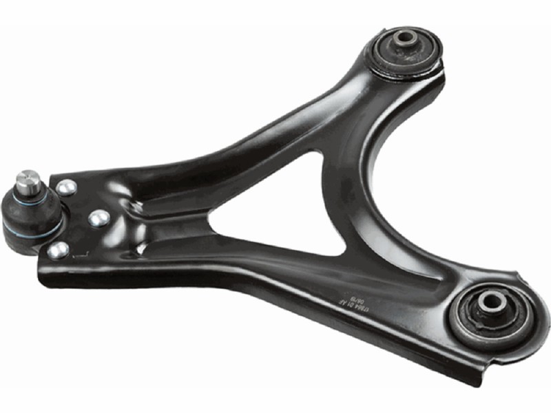 Control arm, wheel suspension