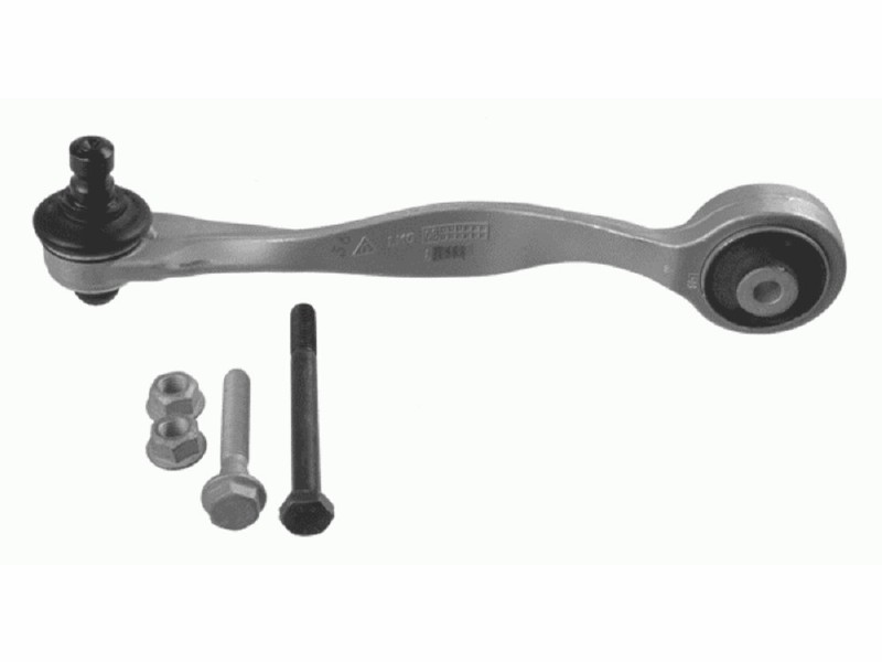 Control arm, wheel suspension