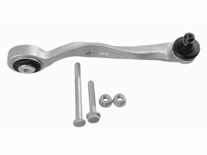 Control arm, wheel suspension