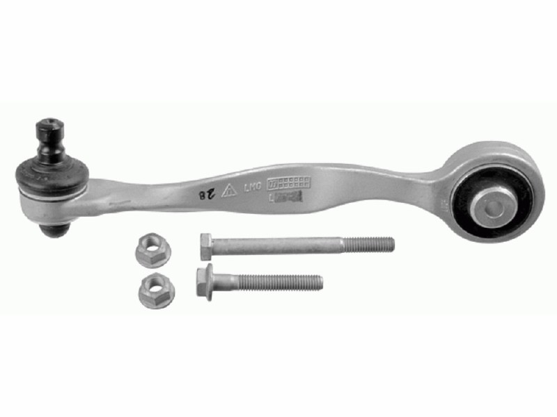 Control arm, wheel suspension
