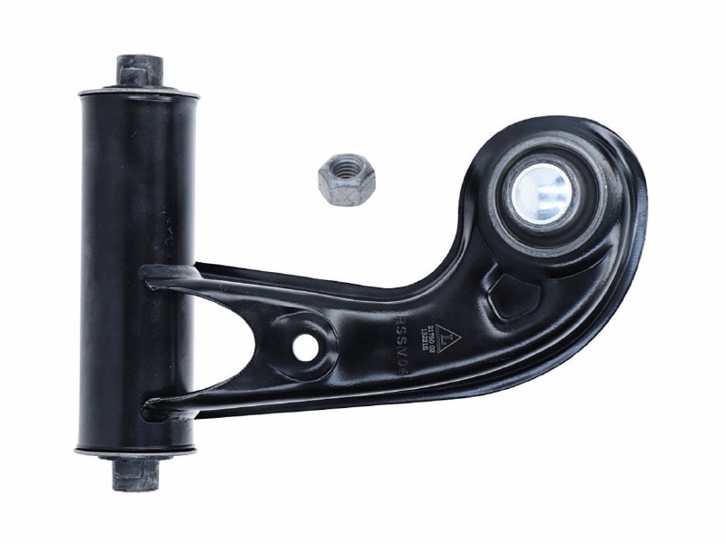 Control arm, wheel suspension