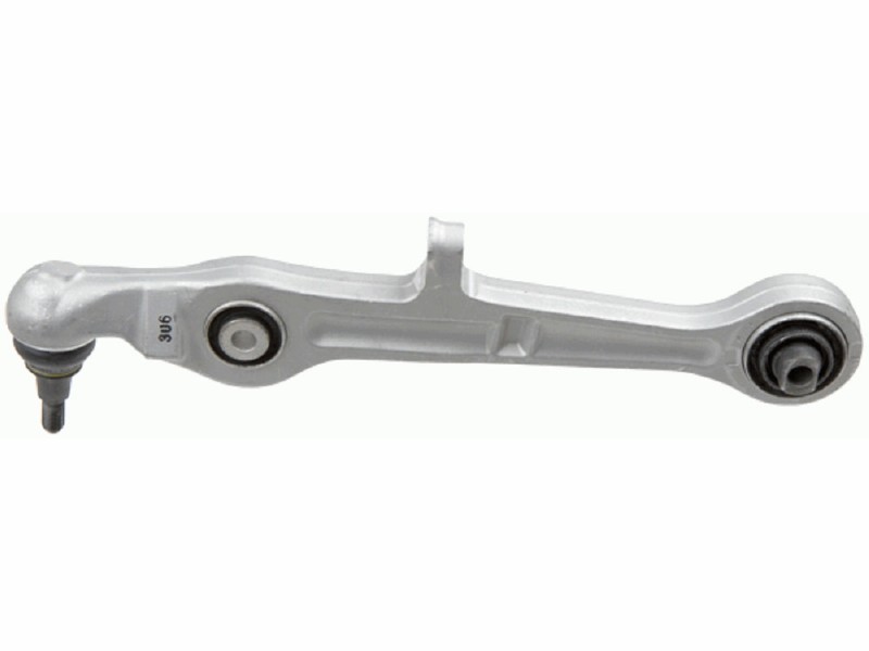 Control arm, wheel suspension