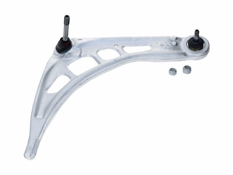Control arm, wheel suspension