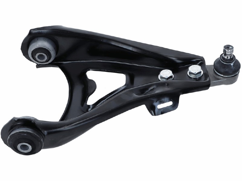 Control arm, wheel suspension