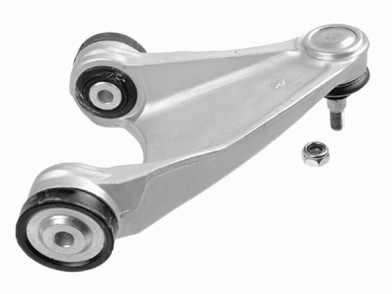 Control arm, wheel suspension