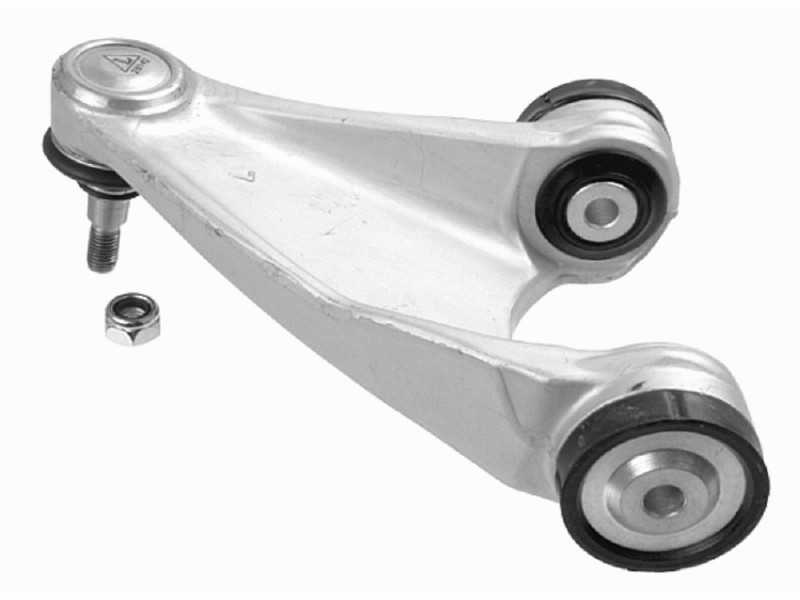 Control arm, wheel suspension