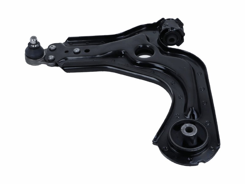 Control arm, wheel suspension